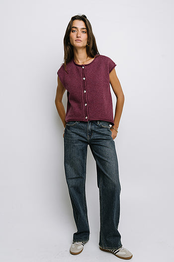 Marshall Straight Leg Vintage Jeans in Dark Wash - FINAL SALE