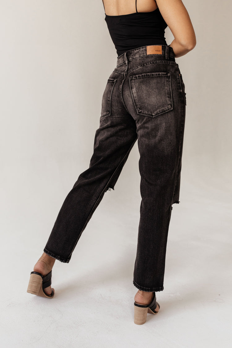 Bentley Distressed Straight Leg Denim- FINAL SALE