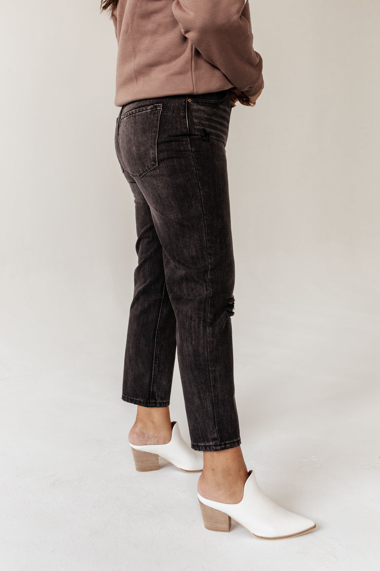 Bentley Distressed Straight Leg Denim- FINAL SALE