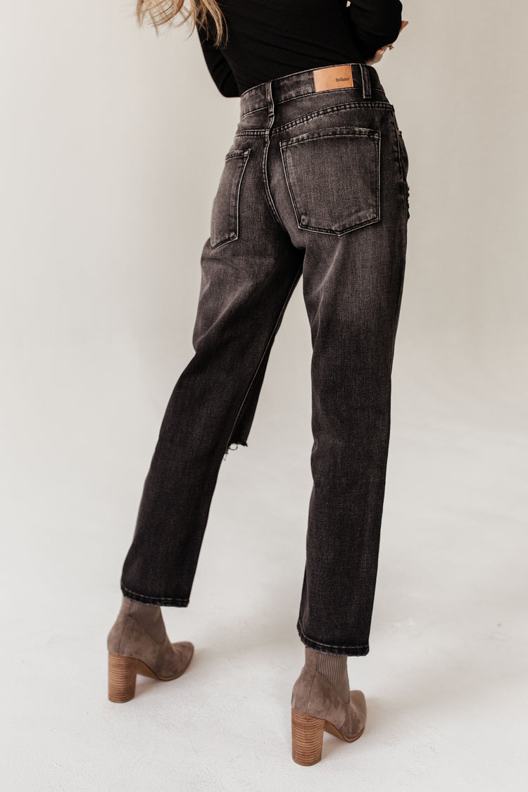 Bentley Distressed Straight Leg Denim- FINAL SALE