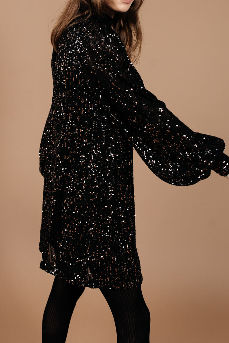 Black Sequin Dress - FINAL SALE
