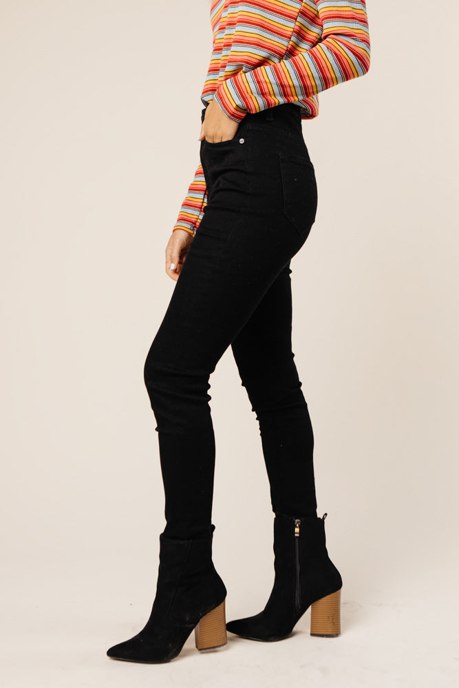 KanCan Black High Rise Denim - Bohme