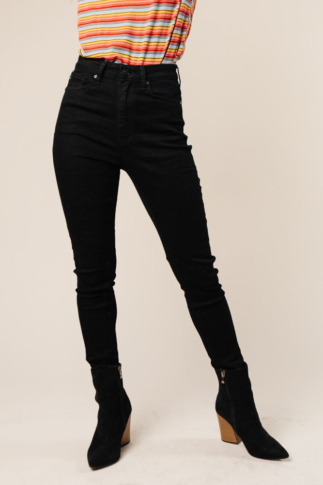 KanCan Black High Rise Denim - Bohme