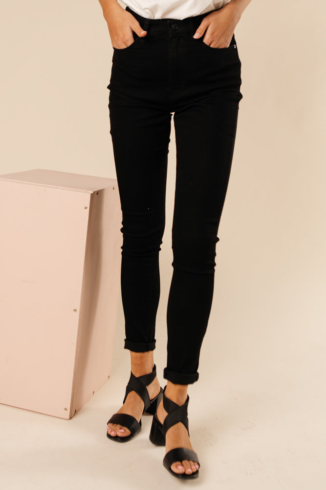 KanCan Black High Rise Denim - FINAL SALE