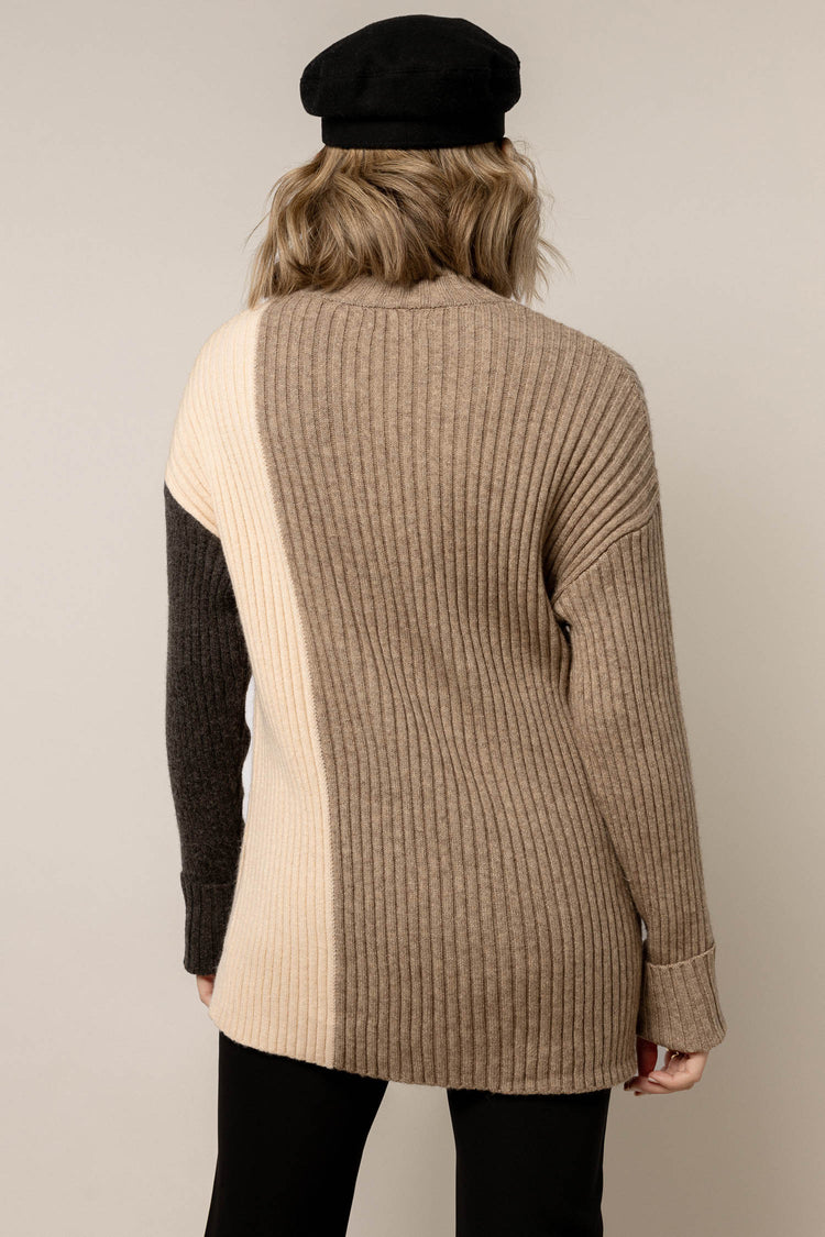 relaxed fit knitted sweater
