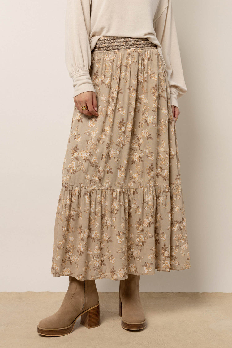 Emberly Floral Maxi Skirt - FINAL SALE