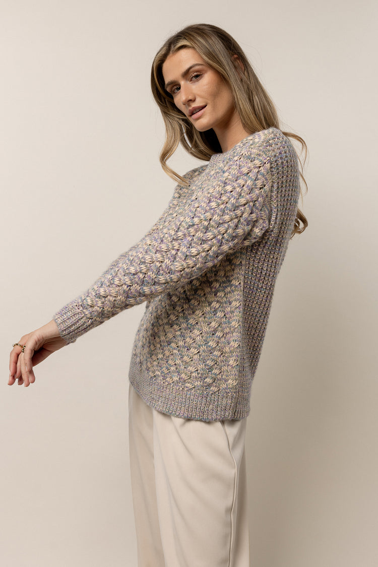 loose fit knitted sweater