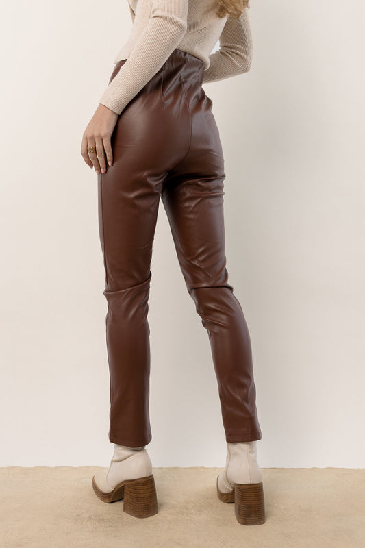 Tara Pants in Brown - FINAL SALE