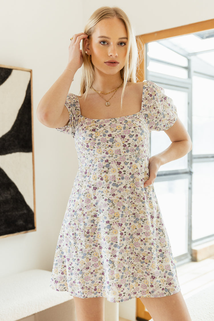 Mia Floral Mini Dress