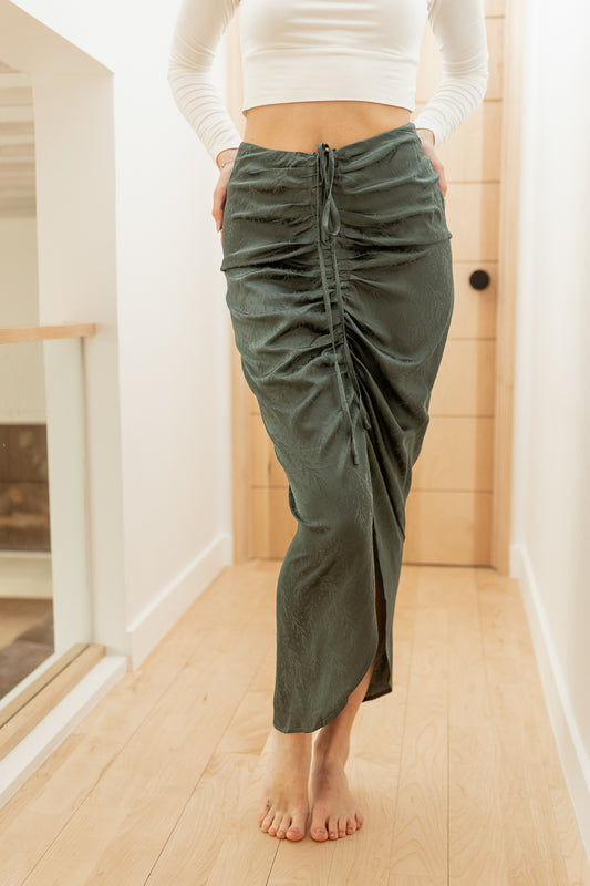 Sydney Textured Maxi Skirt - FINAL SALE