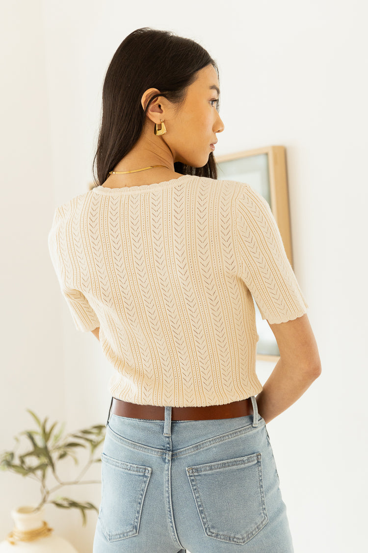 Aubree Knitted Top - FINAL SALE