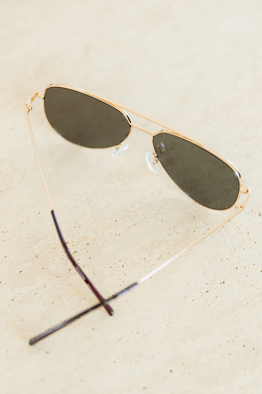 Billie Aviator Sunglasses in Small