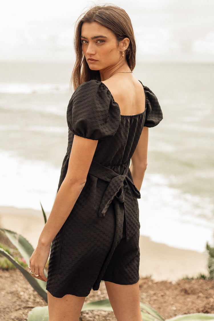 Oceana Mini Dress in Black - FINAL SALE