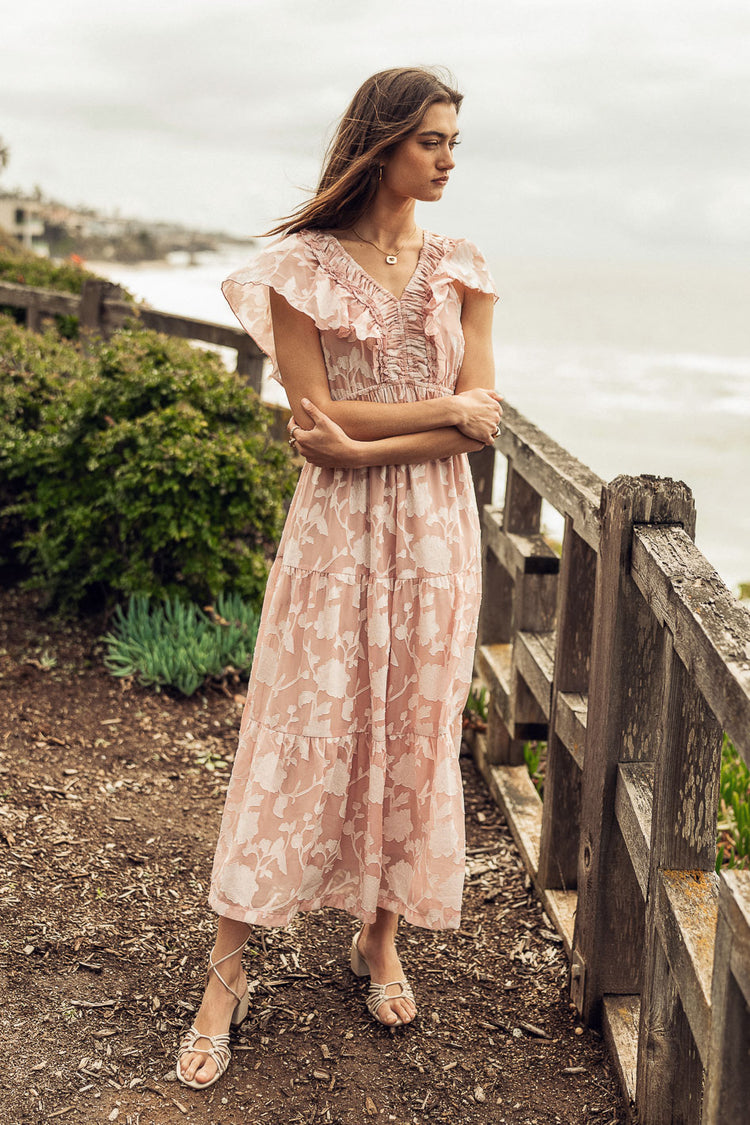 Janis Maxi Dress in Rose - FINAL SALE