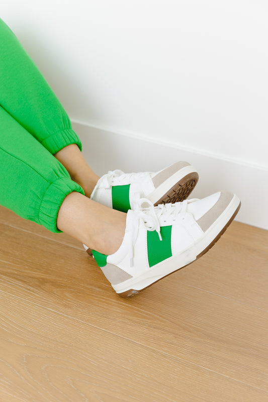 Nemesia Court Sneakers in Emerald