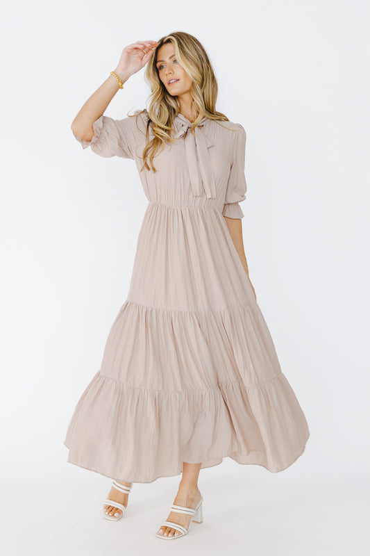 Merritt Maxi Dress in Blush - FINAL SALE