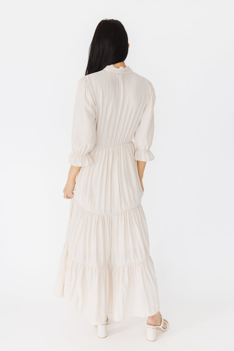 Merritt Maxi Dress in Cream - FINAL SALE