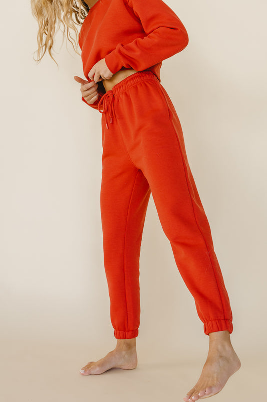 Dakota Sweatpants in Red