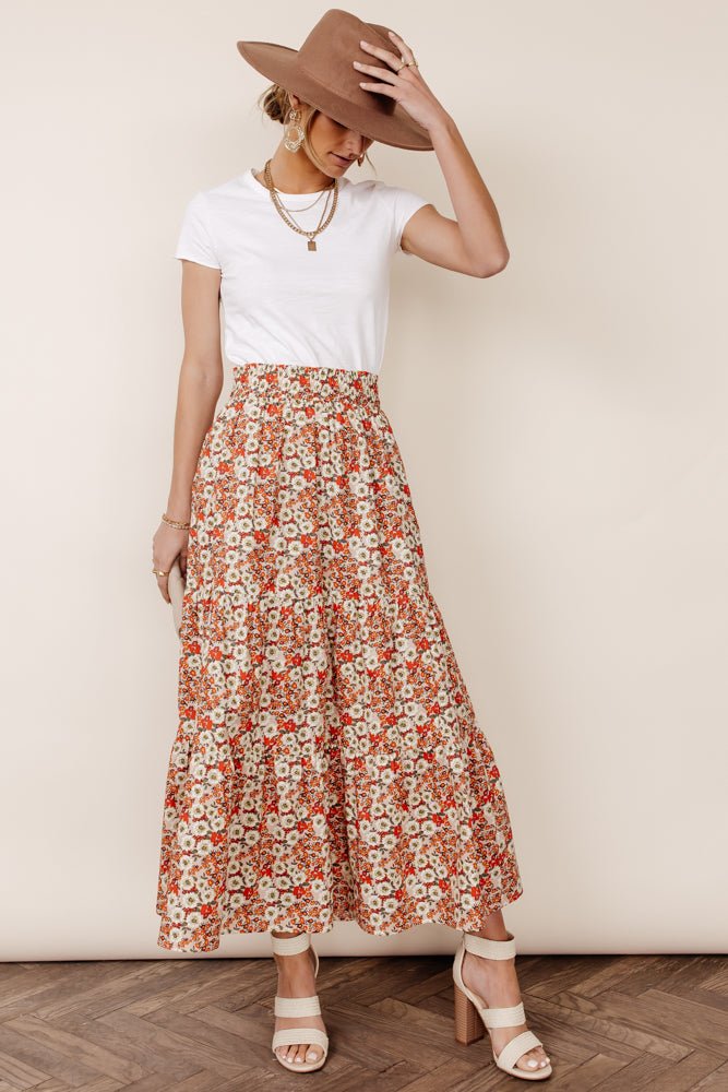 Fannie Floral Maxi Skirt - FINAL SALE