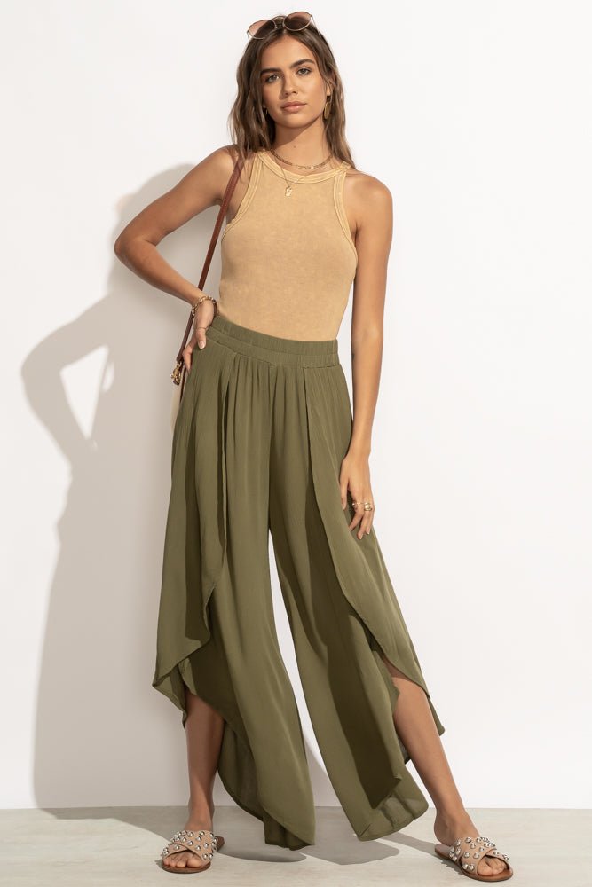 Madison Pants in Green - FINAL SALE