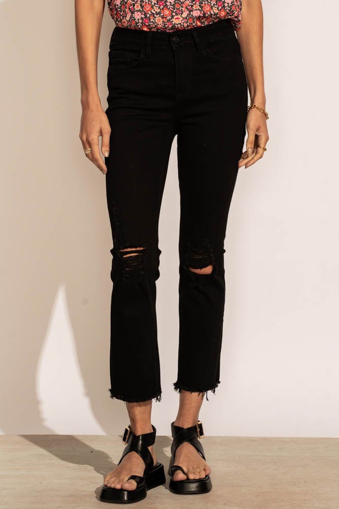 Karah straight leg clearance jeans