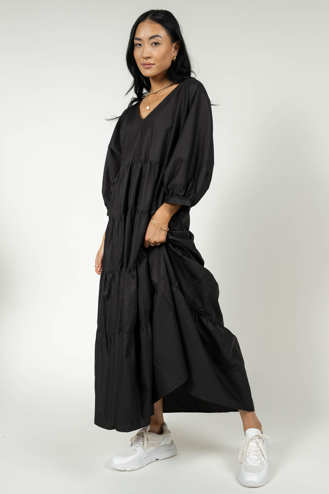 Carmel Maxi Dress in Black - FINAL SALE | böhme