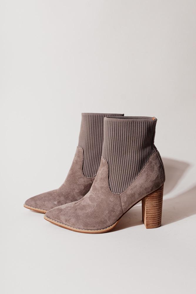 ankle boots with block heel