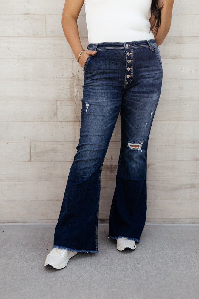 Bailey Buttonfly Flared Jeans - FINAL SALE