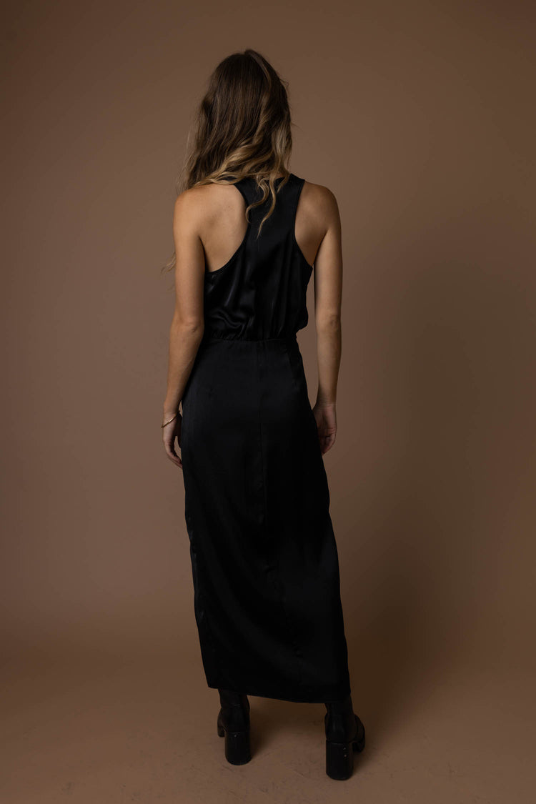 Misty Midi Dress in Black - FINAL SALE