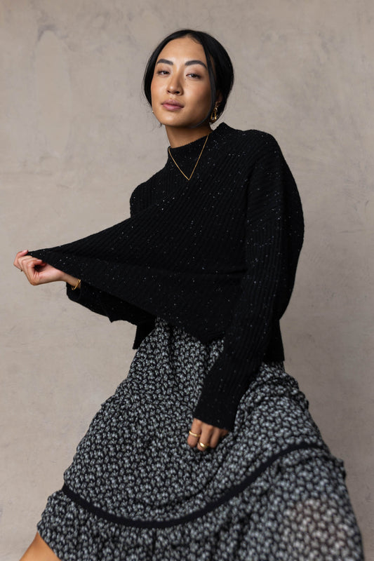 Fallon Sweater in Black - FINAL SALE