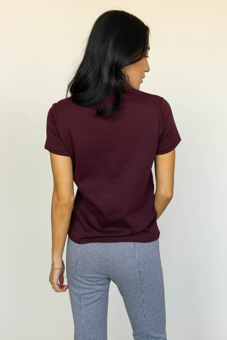 loose fitted basic tee shirt