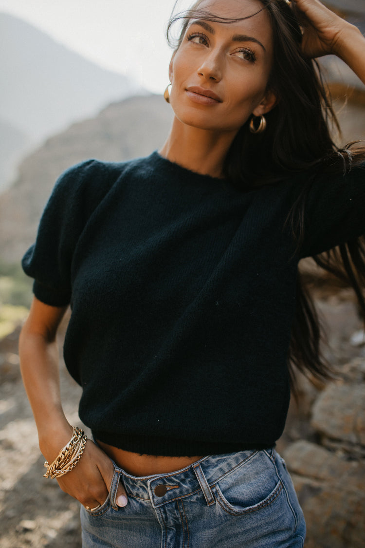 Gear up for colder weather with our sweater tops! You'll be reaching for the Vero Moda Hope Sweater Top all season long.