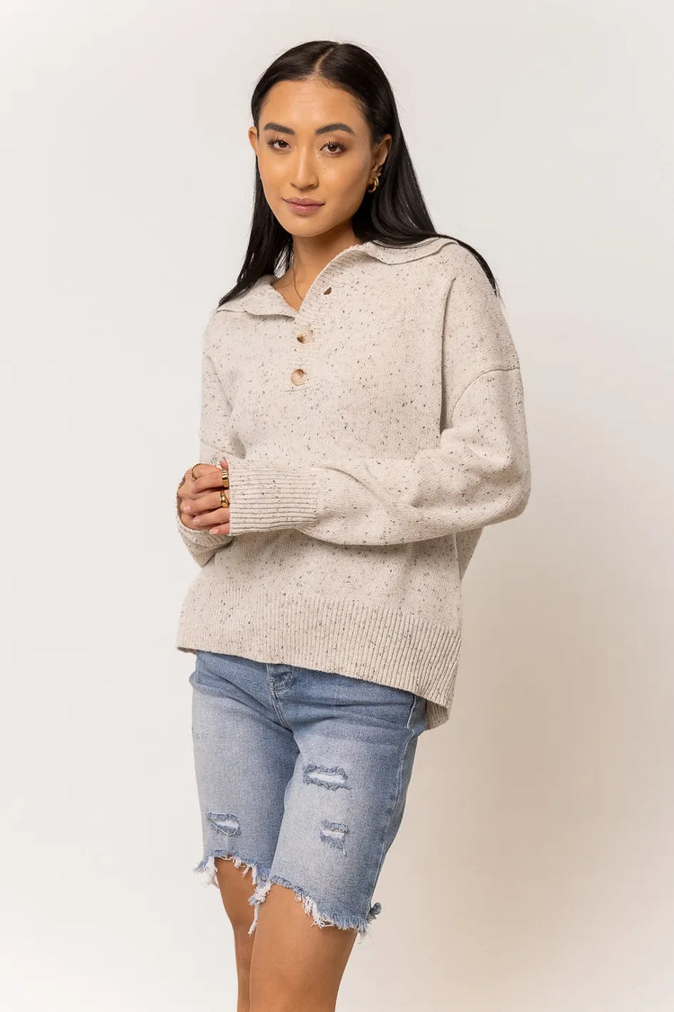 long sleeve knitted sweater