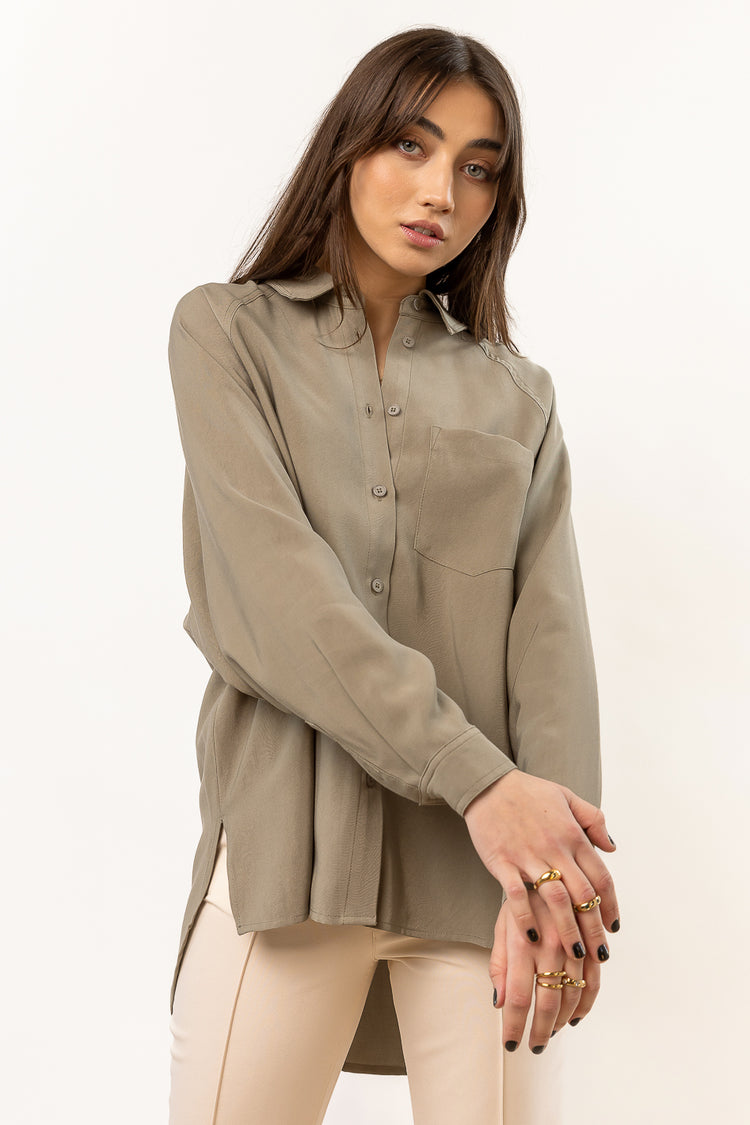 long sleeve button up