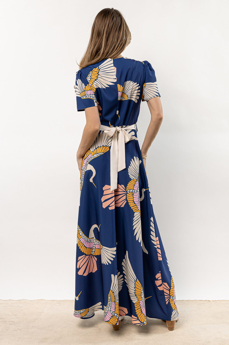 Odette Printed Maxi Dress