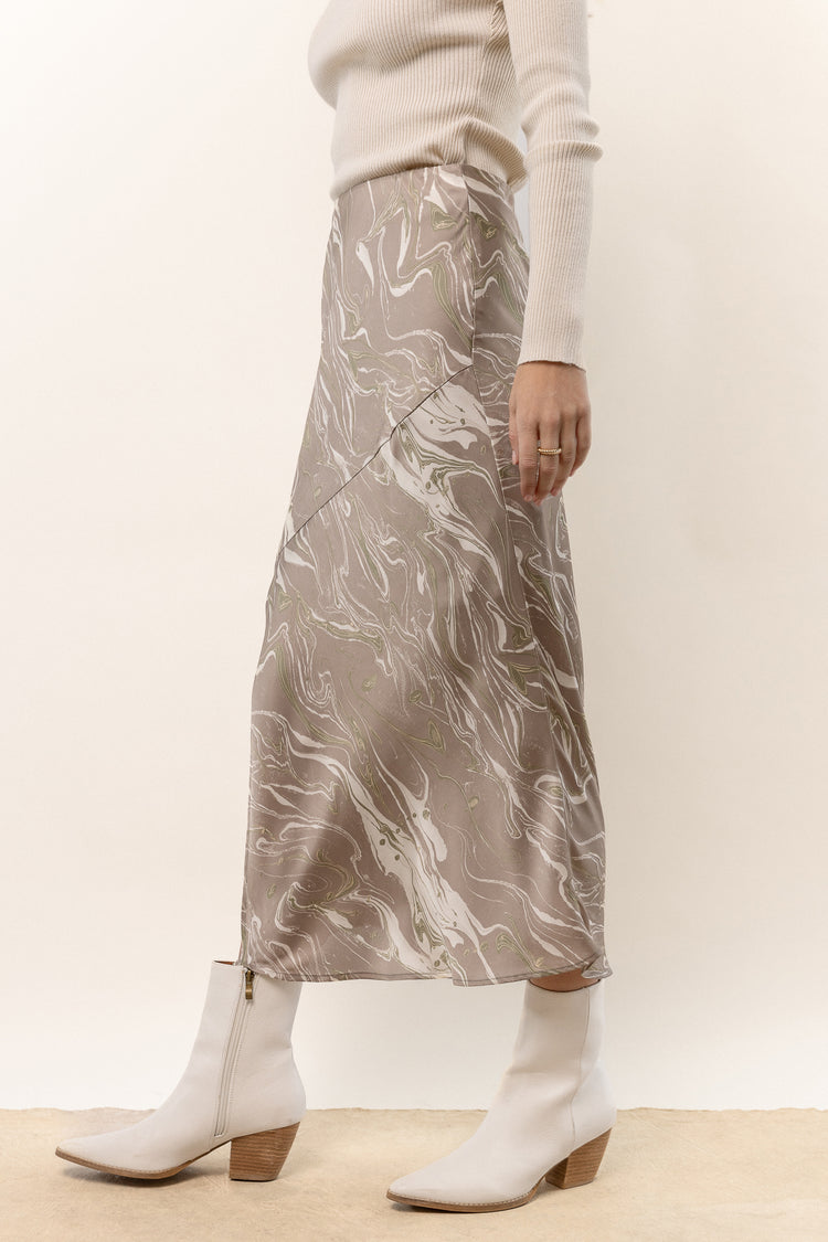 Alana Printed Midi Skirt - FINAL SALE