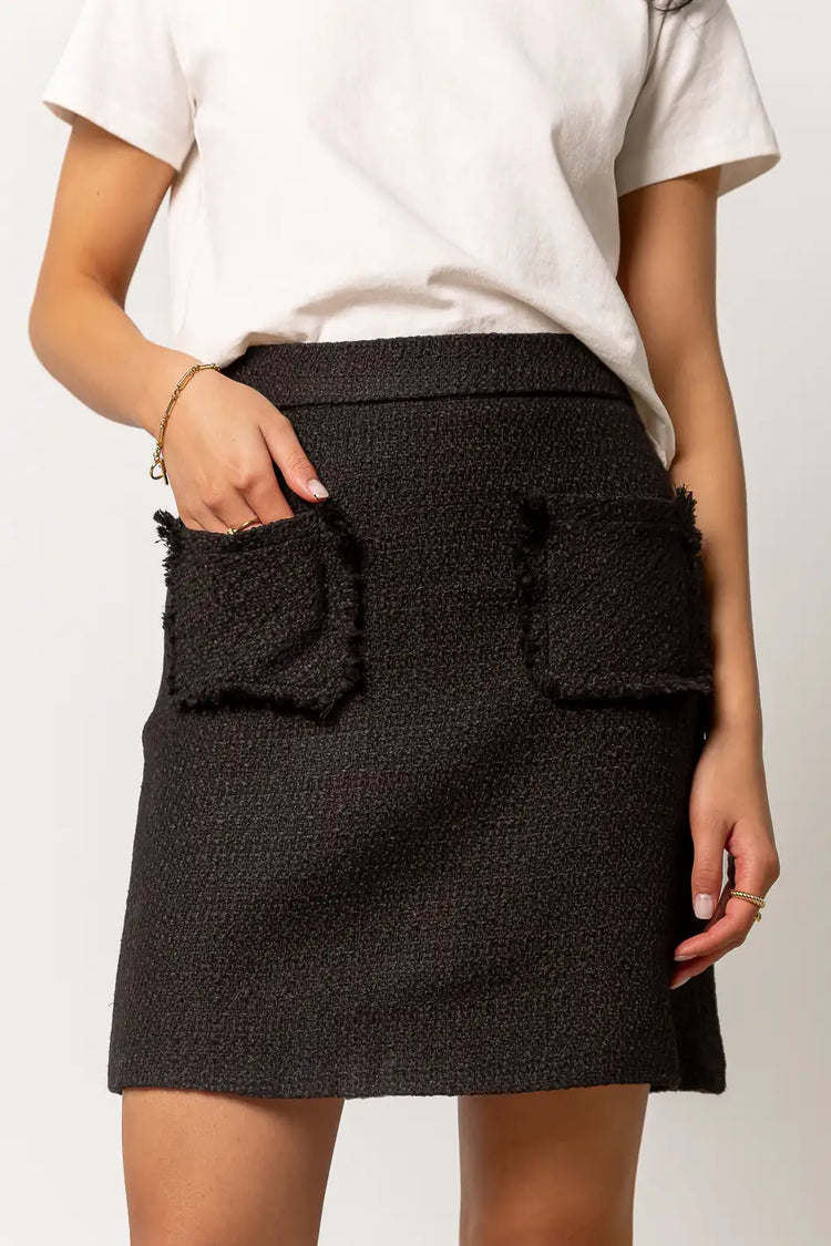 pencil skirt with pockets